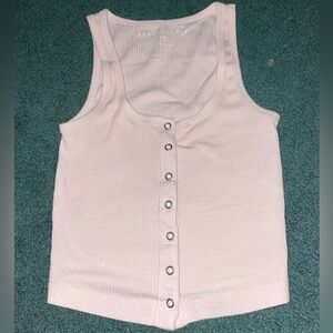 Women's Pink Sleeveless Top